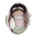 Poupée bébé "Evi" dans son couffin