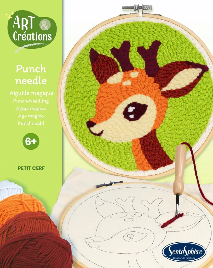 Punch needle "Petit cerf"