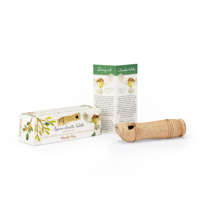 Appeau en bois "chouette hulotte"