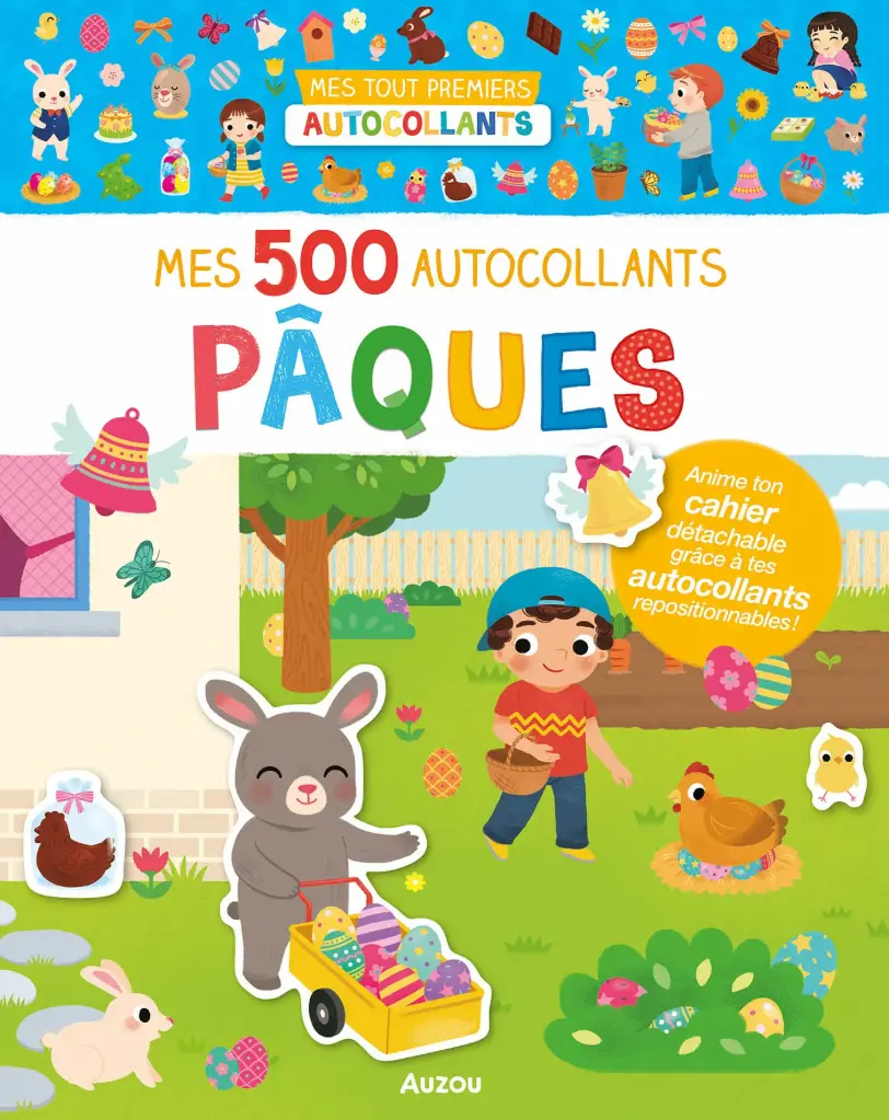Mes 500 autocollants "Pâques"