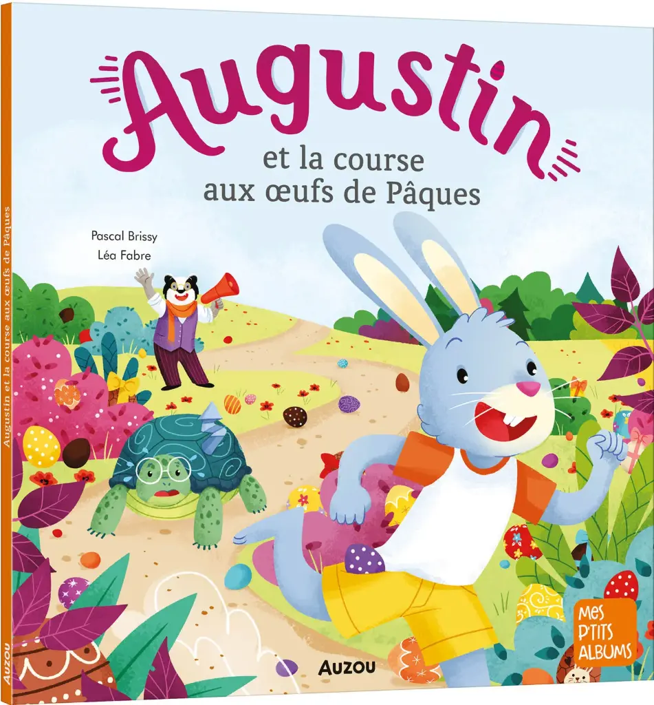 Augustin et la course aux œufs de Pâques