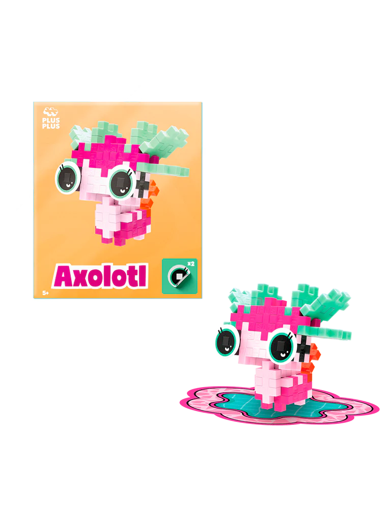 Plus Plus sachet - Axolotl rose