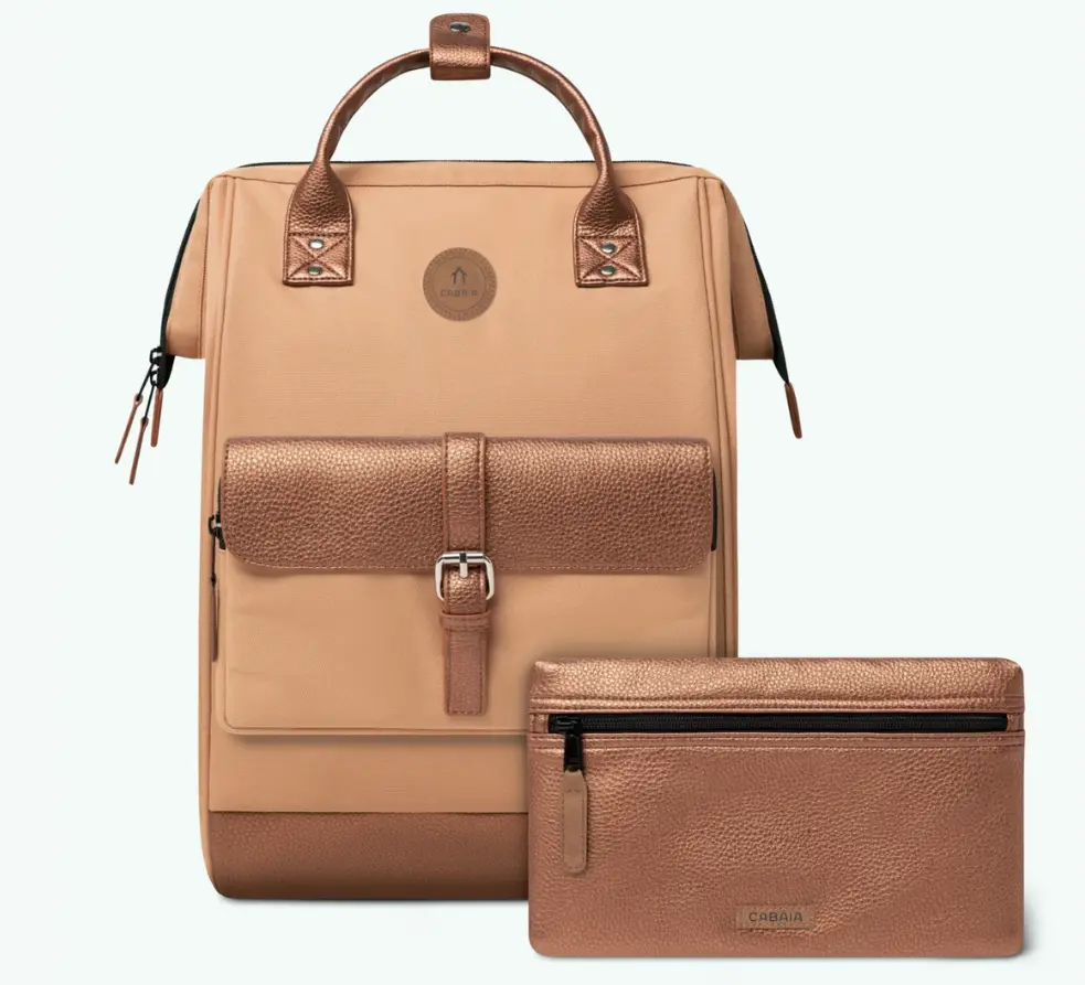 [CABLAUNCESTON] Sac à dos Cabaia avec deux pochettes interchangeables "Launceston" taille L  