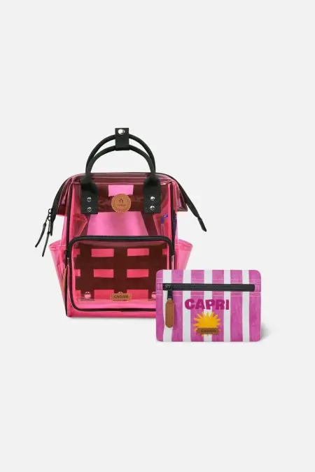 [CABSORRENTO] Sac à dos Cabaia avec deux pochettes interchangeables "Sorrento" taille XS