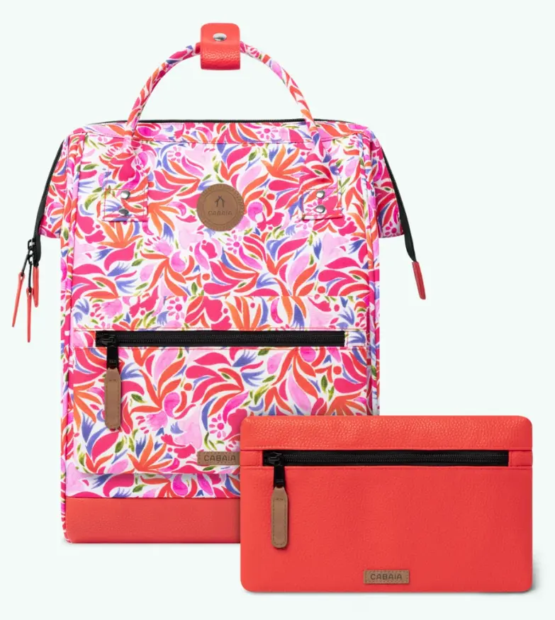 Sac à dos Cabaia avec deux pochettes interchangeables "Santorini" taille M