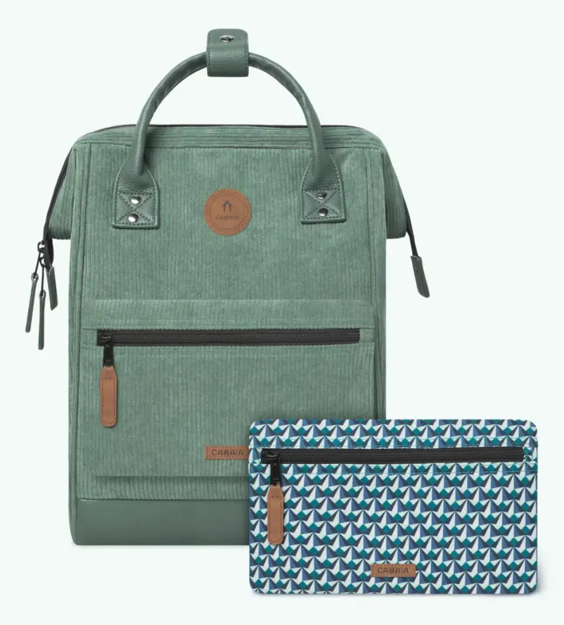 Sac à dos Cabaia avec deux pochettes interchangeables "Niagara" taille M
