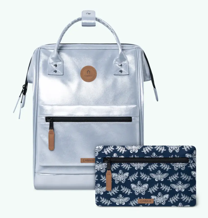 [CABFIJI] Sac à dos Cabaia avec deux pochettes interchangeables "Fiji" taille M