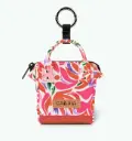 Porte-clé pico Cabaia petite pochette "Santorini"