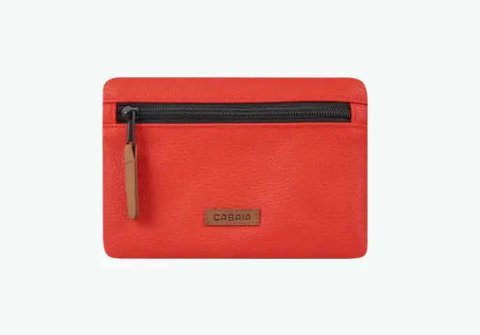 Pochette Cabaia taille M "Red Beach"