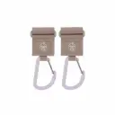 Attaches pour poussettes avec mousqueton