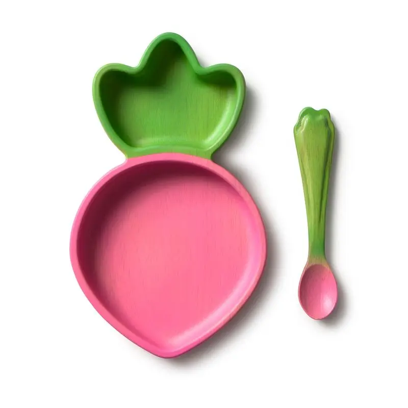 Set repas "Ramona le radis" 2 pces