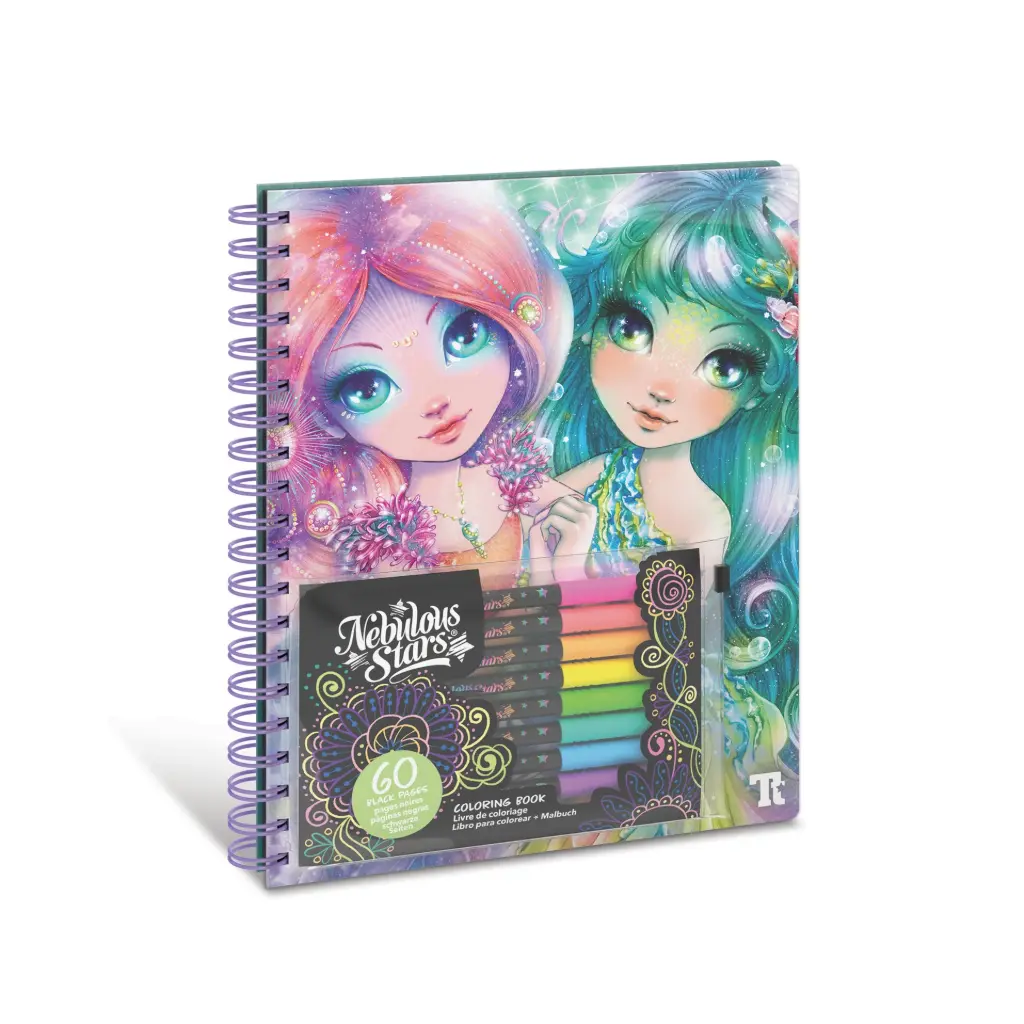 Livre de coloriage "Nebulous Stars" 