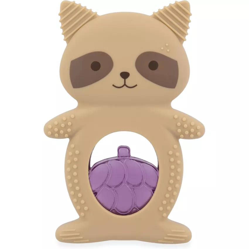 Duo d'anneau de dentition "Raton laveur"