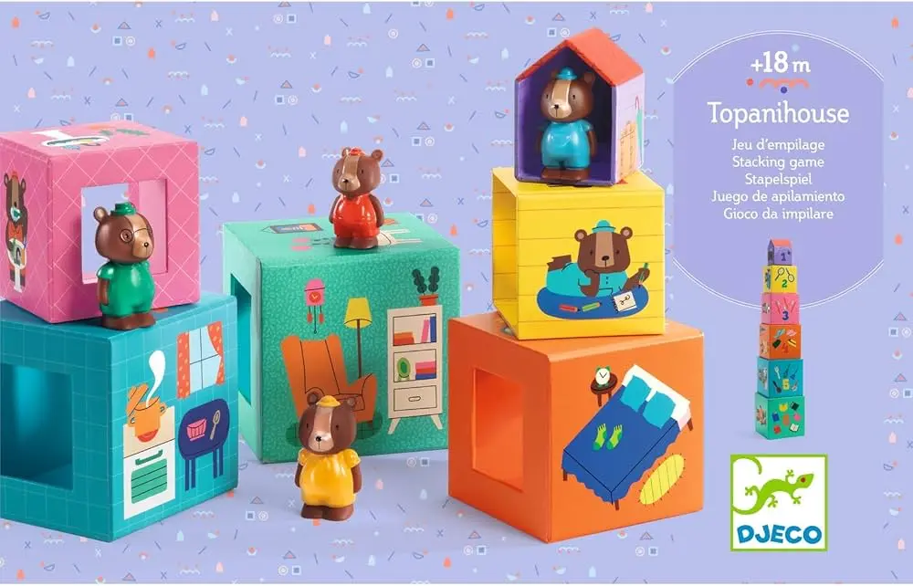 Jeu d'empilage "Topanihouse"