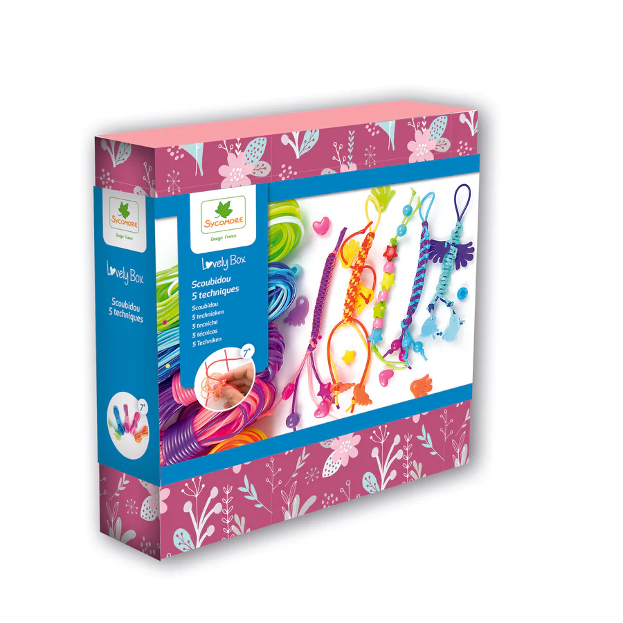 Coffret "Scoubidous - 5 techniques"