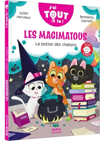 [AUZRO230070-2] J'ai tout lu ! "Les magimatous - La potion des chatons"