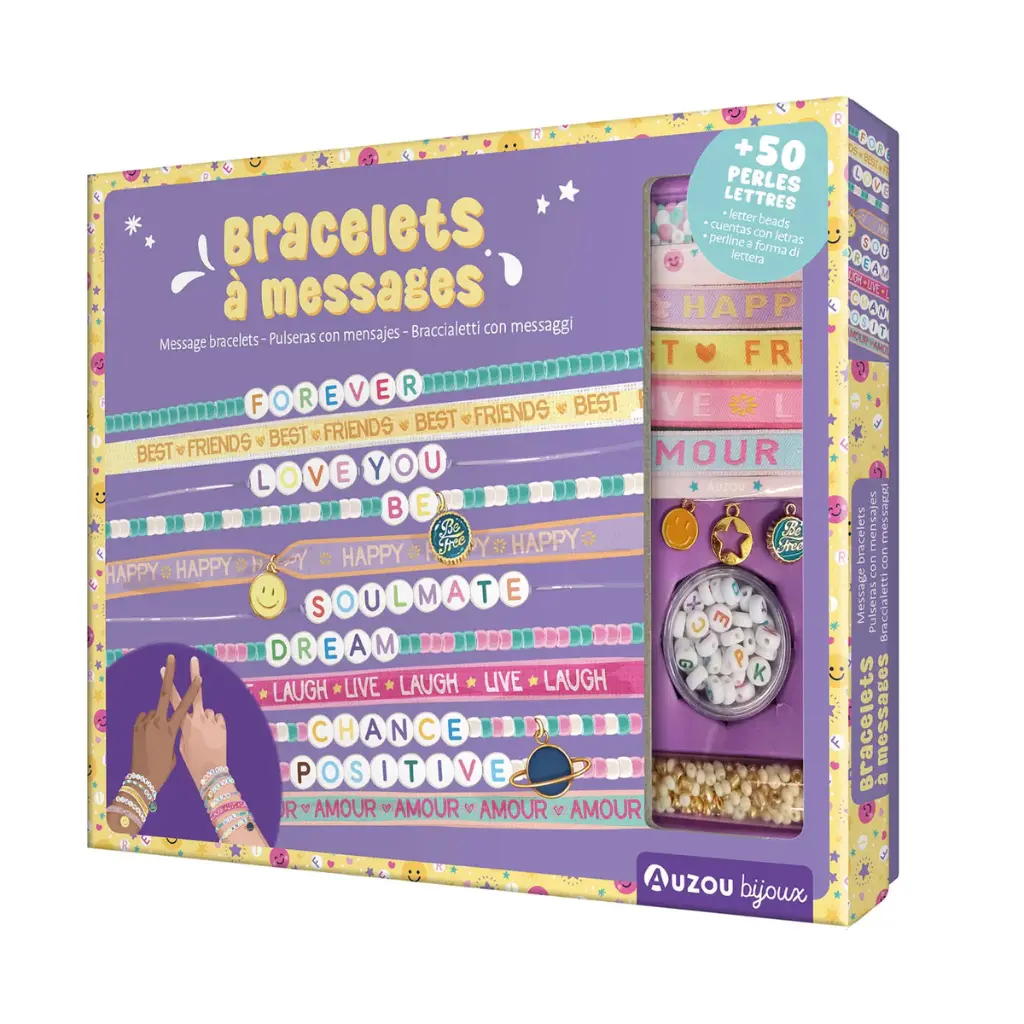 Coffret "Bracelets à messages"