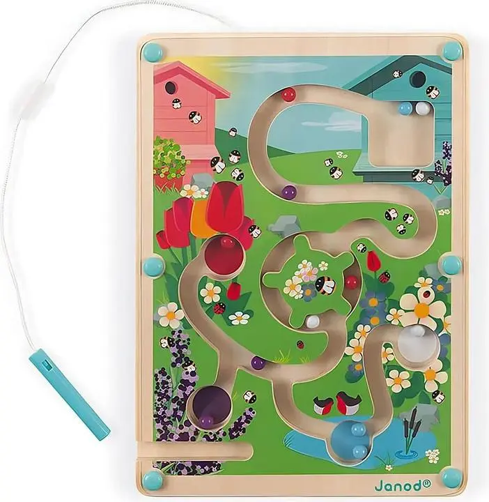 Labyrinthe à billes "Ruche"