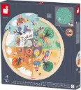 Puzzle d'observation recto/verso "Le jardin"