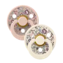 BIBS pack de 2 lolettes "Colour Bibs X Liberty" tétine latex ronde - taille 1