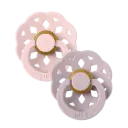 BIBS pack de 2 lolettes "Boheme" tétine latex ronde - taille 1