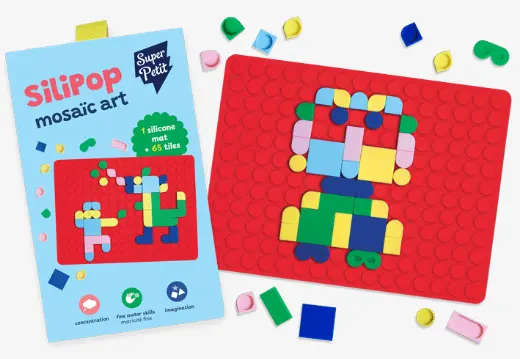 [SUPSILIPOP03] SiliPop mosaïc art
