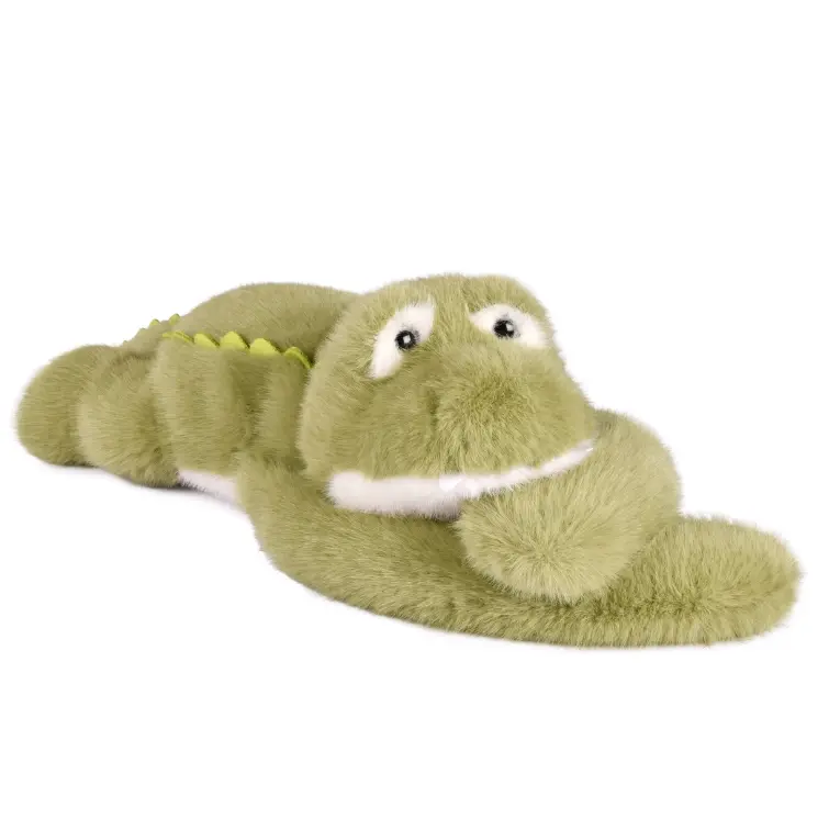 Peluche lestée à câliner - Crocodile