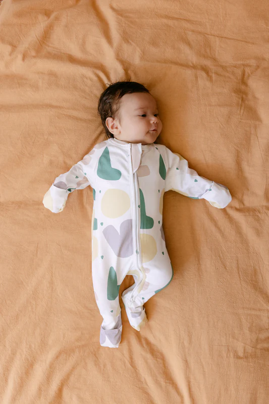 [TILPYJAMALOVE] Pyjama bébé zippé "LOVE" (12 mois)
