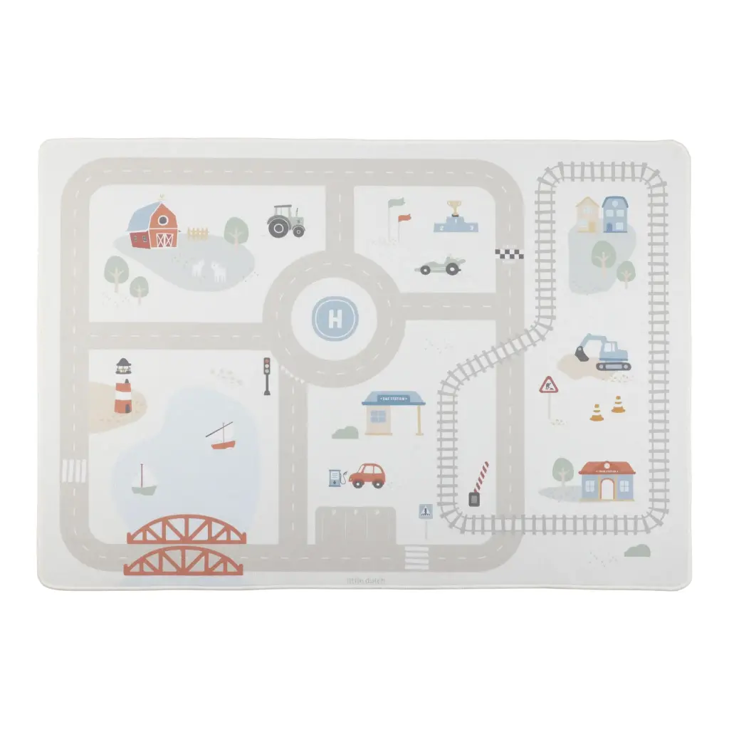 Tapis de jeu "voiture"
