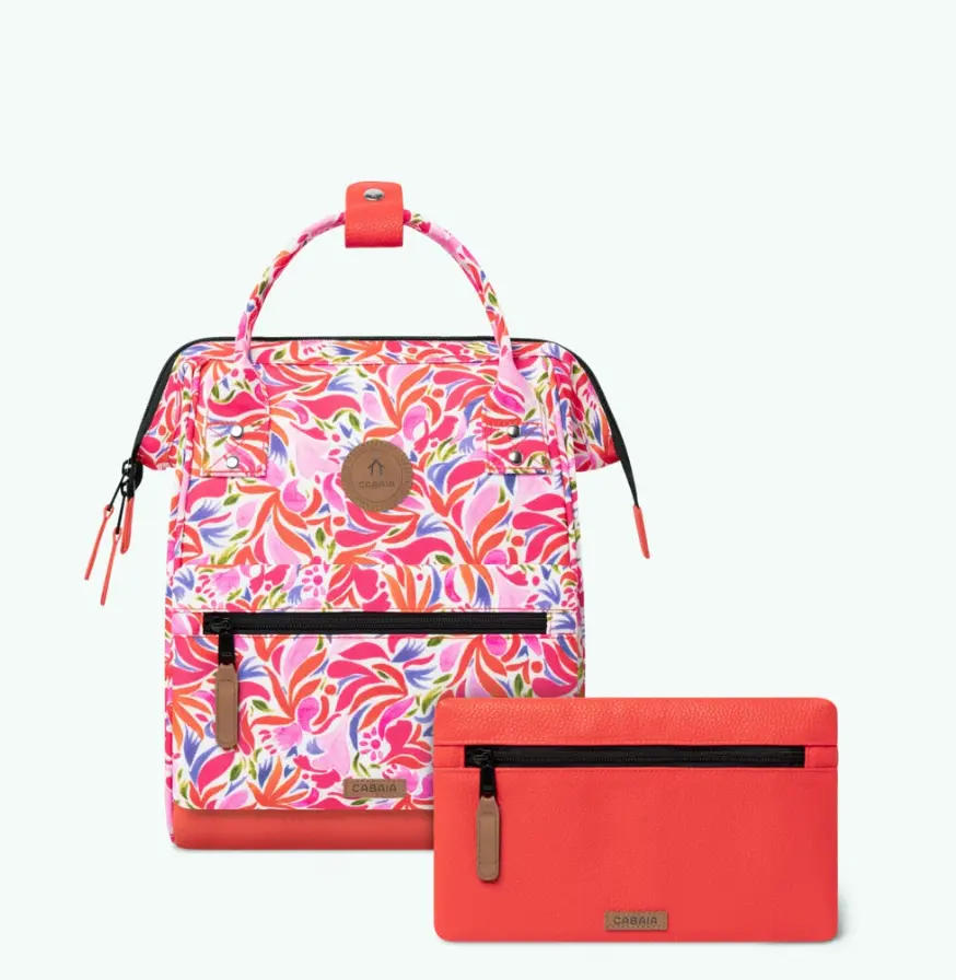 [CABSANTORINI] Sac à dos Cabaia avec deux pochettes interchangeables "Santorini" taille S