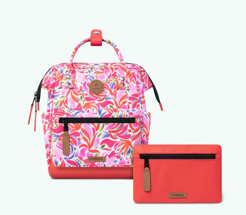 [CABSANTORINI] Sac à dos Cabaia avec deux pochettes interchangeables "Santorini" taille XS