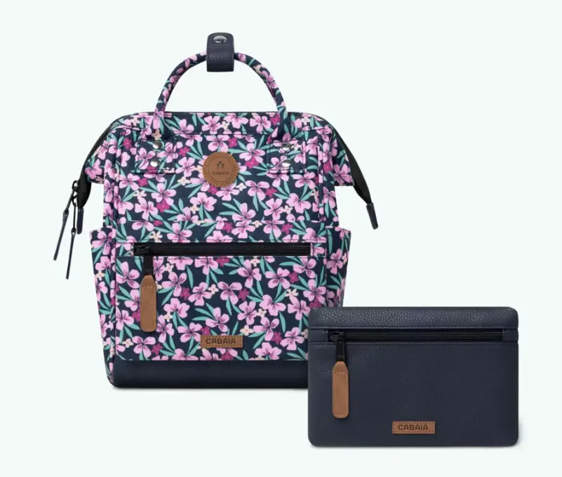 [CABCAGLIARI] Sac à dos Cabaia avec deux pochettes interchangeables "Cagliari" taille XS