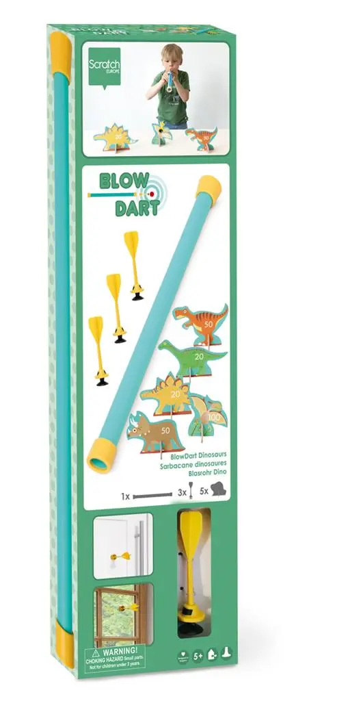 Set "sarbacane dinosaures"