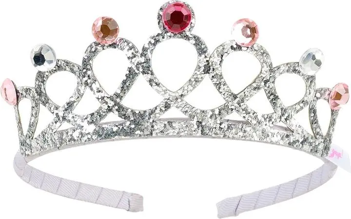 Couronne "Emy" argentée