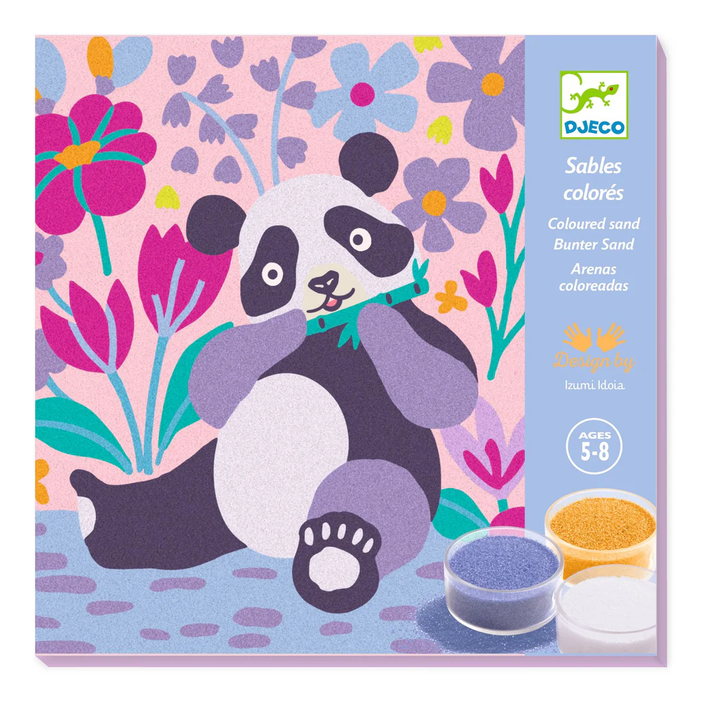 Sables colorés "Pattes de velours"