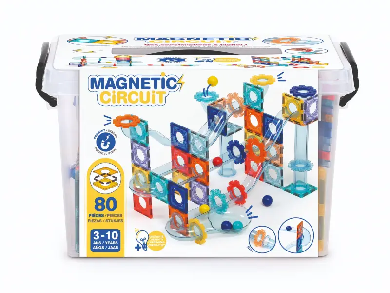 Circuit à billes magnétique