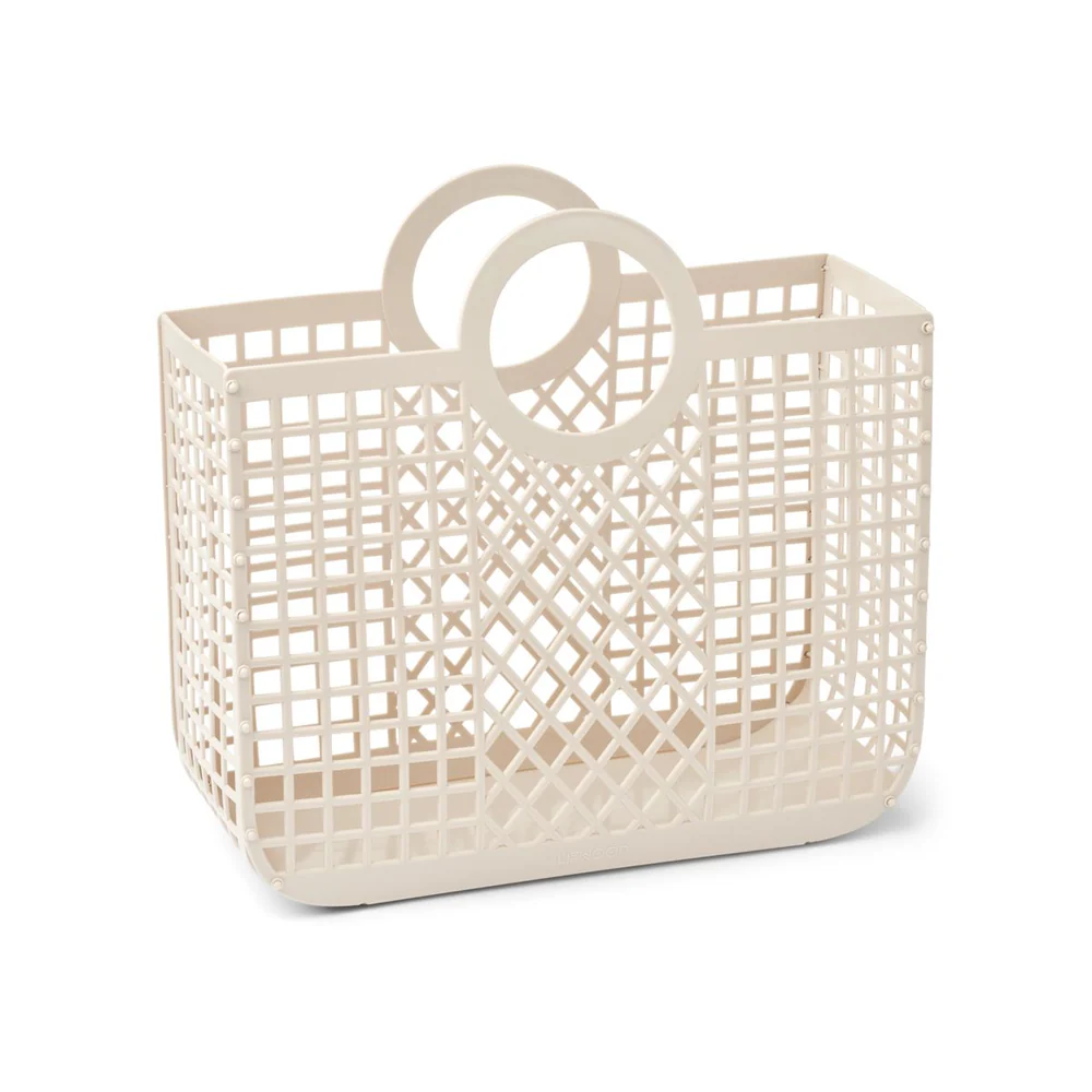 [LIELW14545] Panier beige "Bloom"