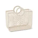 Panier beige "Bloom"
