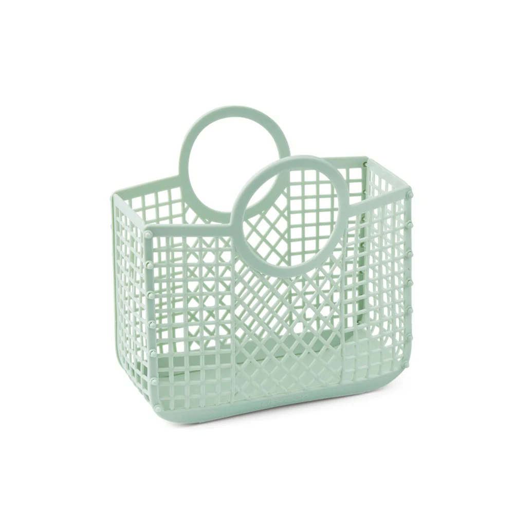 Petit panier menthe "Samantha"