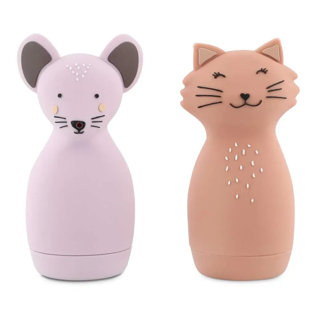 Jouets de bain aspergeurs "Chat et souris"