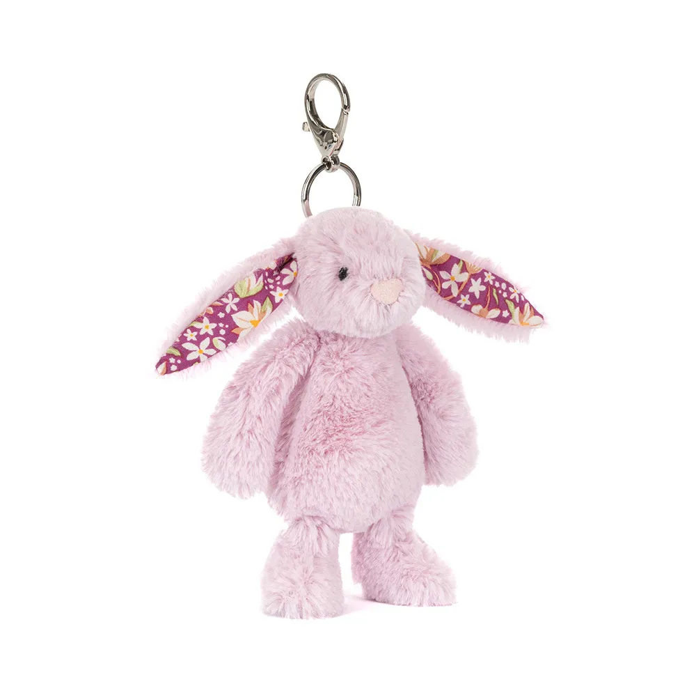 Porte-clé en peluche lapin "Thistlepop Blossom Bunny Bag Charm"