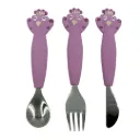 Set de couverts en silicone (3 pces)