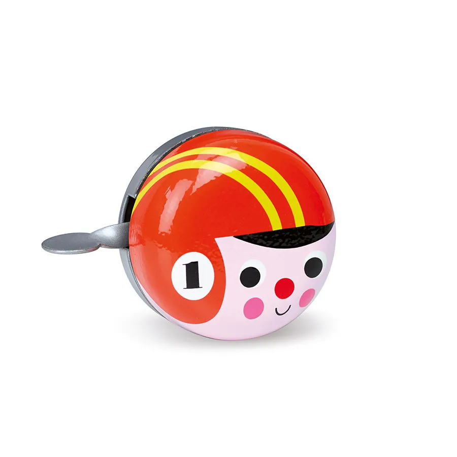 Sonnette de vélo en métal "Pilote"