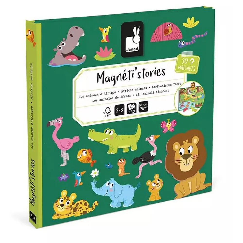 Magnéti'stories "Les animaux d'Afrique"
