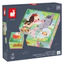 Puzzle cubes "Animaux de la ferme"
