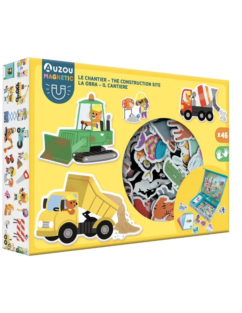 Coffret magnétique "Le chantier"