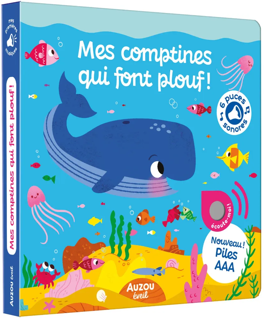 [AUZEV230016-1] Mes comptines qui font plouf !