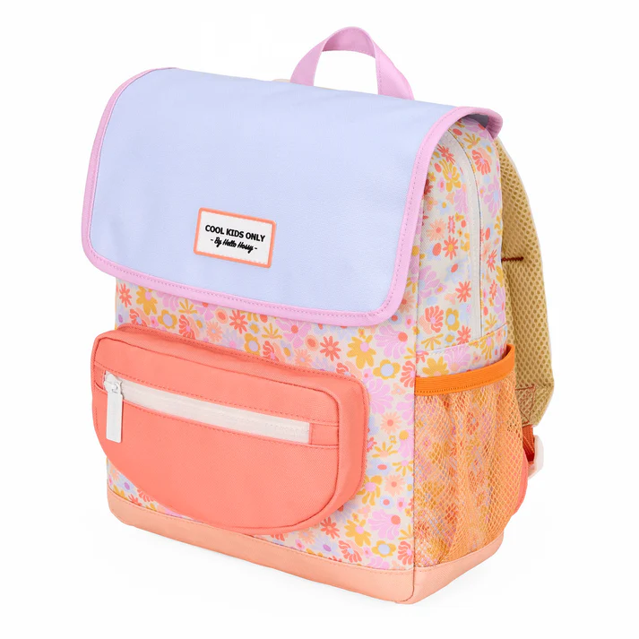 [HELRETROFLOWERS] Sac à dos "Retro Flowers" (+6 ans)