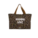 Sac cabas en toile de coton "Mamma love"