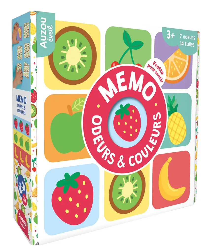 Mémo "Odeurs et couleurs" dès 3 ans